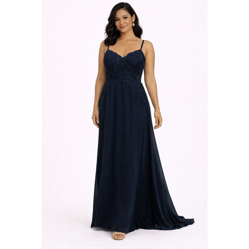 NWT AZAZIE Esmeralda Dress Dark Navy A6